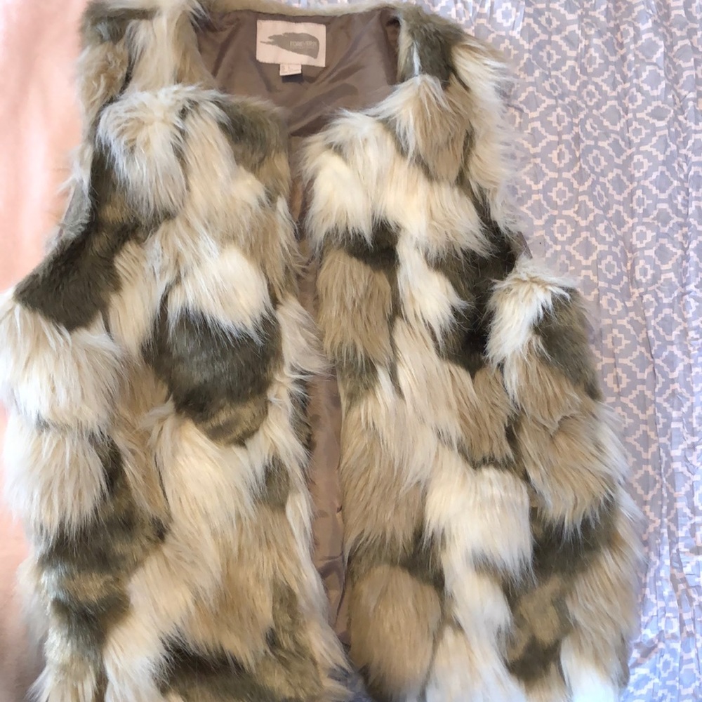 Forever21 Fur Vest